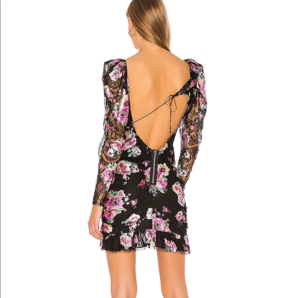 Benatar Ruffle Mini Dress For Love and Lemons - Picture 2 of 3